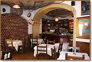 inside Restaurant Bar Nou, Puerto Pollensa, Mallorca