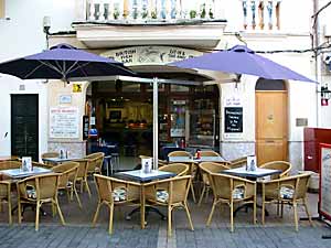 outside Restaurant codfather, Puerto Pollensa, Mallorca