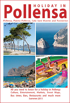 Holiday in Pollensa magazine cover 2011