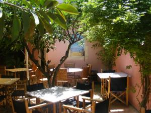 Inside Ivy Garden 49 Bar Restaurant, Puerto Pollensa, Majorca