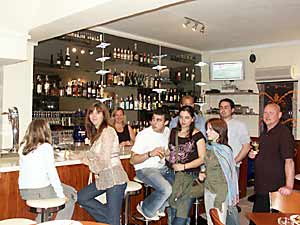inside JKs Bar, Puerto Pollensa, Mallorca