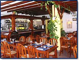 inside Restaurant La Fortalesa, Puerto Pollensa, Mallorca